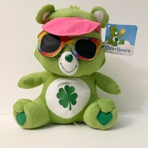 2013 Good Luck Care Bear Fun In The Sun With Visor And Glasses